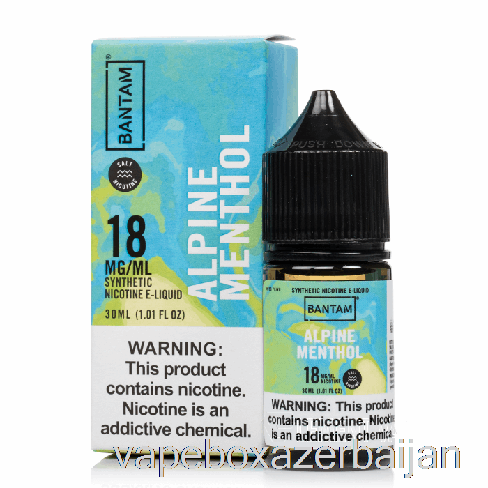 Vape Baku Alpine Menthol SALTS - Bantam Vape - 30mL 18mg